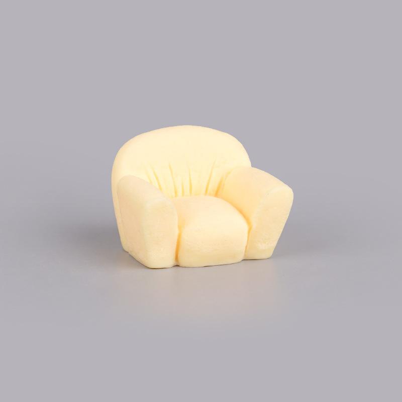 Creative Cartoon Mini Cute Small Sofa Unicorn Desktop Creative Small Ornament Seat Children Play House Toys