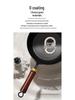 **Hand-Forged Non-Stick Zhangqiu Iron Frying Pan with Thick Flat Bottom**