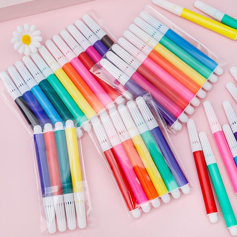 Mini Graffiti Watercolor Pens Set with Fine Tips for Art and Crafting