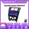 Android Car-Play Car Radio For Hyundai Tucson 2006-2013 Multimedia Player Head Unit Stereo GPS Navigation BT WIFI,2+64GB
