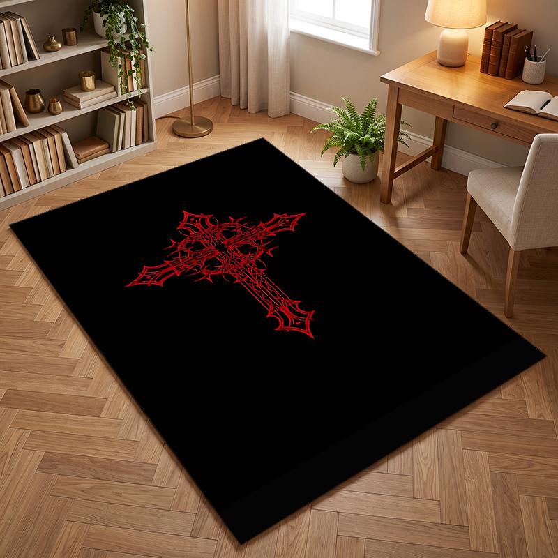 Cross of Forgiveness (1) Office carpets suitable for living rooms bedrooms offices and kitchens a gift for modern home decor