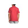 Under Armour Tour Tips Solid Color Golf Polo Shirt Men Tops Vibrant-Red 1385128-814