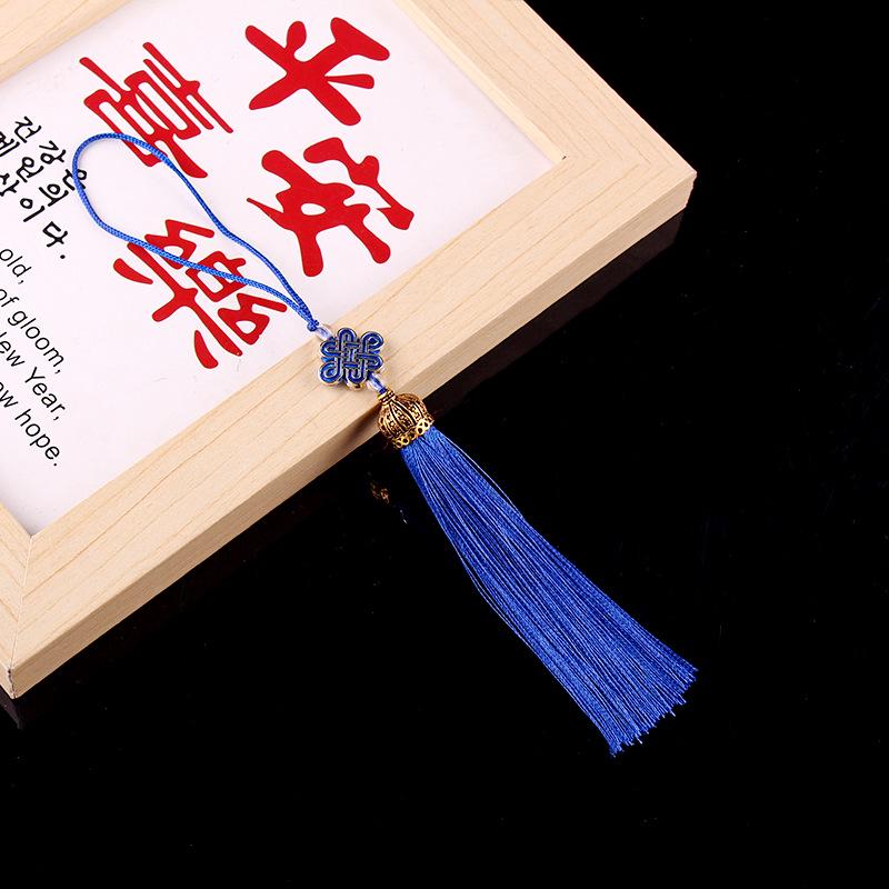 Chinese Knot Tassel Accessories: Hat, Pendant, Bookmark, and Jewelry Tassels