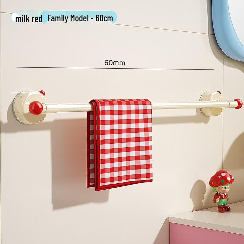 abdo Dopamine Style Drill-Free Suction Cup Towel Rack