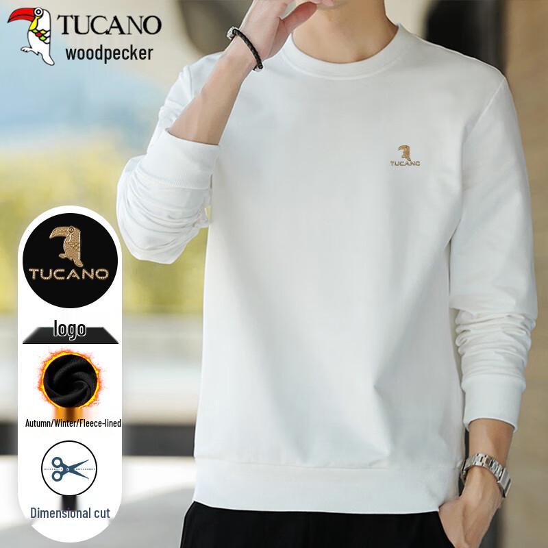 

TUCANO Men s Casual Business Round Neck Sweatshirt XL