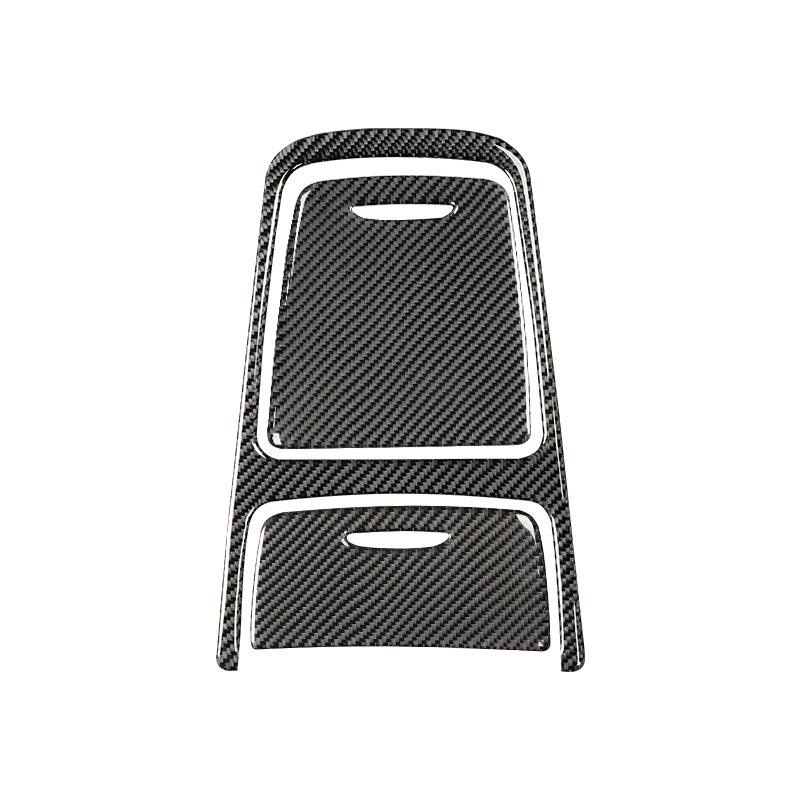 Kohlefaser Auto Mittelkonsole Aufbewahrungsbox Panel Verkleidung Abdeckung Dekoration Innenraum Aufkleber Für Mercedes Benz GLA CLA A B Klasse