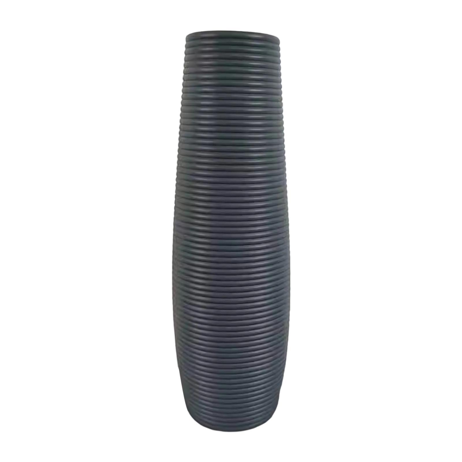 

Высокая стильная ваза для веток, сухоцветов, рустикальный подарок, минималистичная ваза для цветов для гостиной в стиле фермерского дома, свадьбы серый