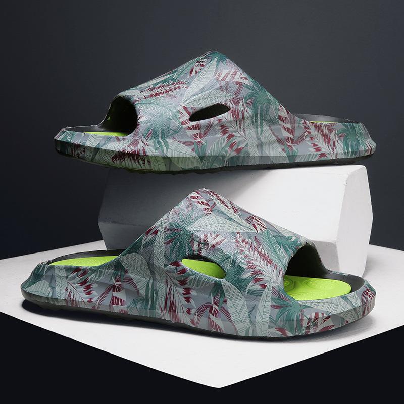 Fashion Men's Indoor Slippers Non-Slip Breathable Sandal Male for Shoes Summer Casual Soft Slipper Light Men Trend Beach Sandals New