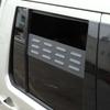 For land rover Discovery 3 4 LR4 2004-16 Aluminum Black Car Rear Door Air Vents ventilation shutters cover Trim Car Accessories
