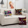 Aaahh R-Real M-Monsters Cushion Cover Double Sided Printed Polyester Pillowcase Pattern Decorative Zipper Cushion Cover