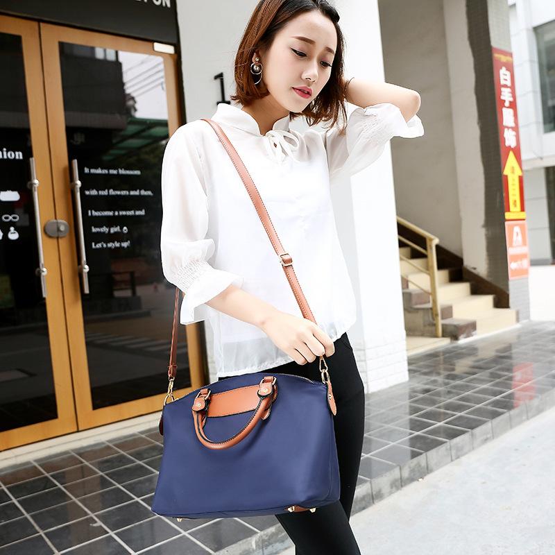 New Summer Oxford Cloth Mother child Bag Handbag Korean Version Easy To Wear Large Capacity Dumpling Bag Women's Single Shoulder Crossbody