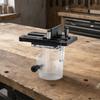 Multifunctional Trimming Router Base Stable with Adjustable Guide