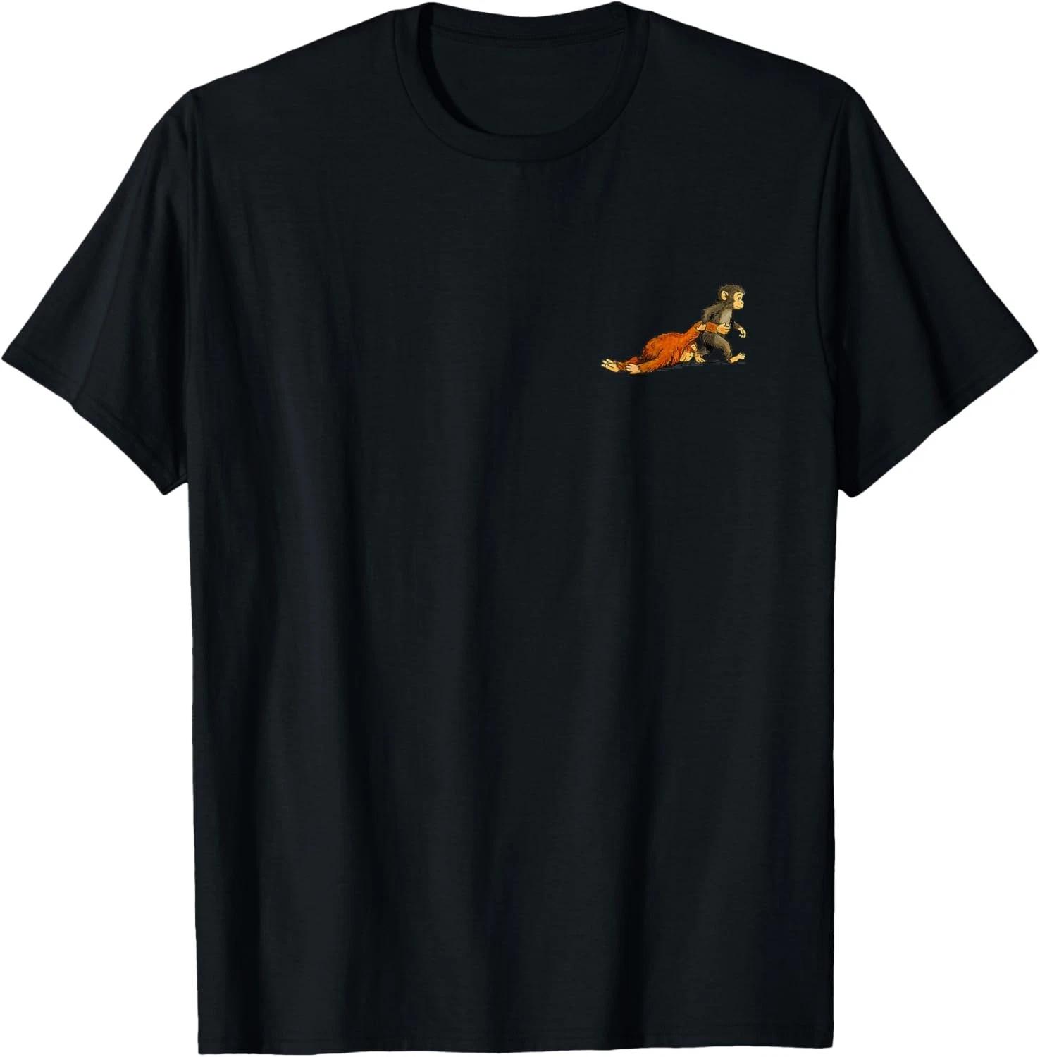 Cute Monkey Punch _2 Side Gift Unisex T-Shirt S