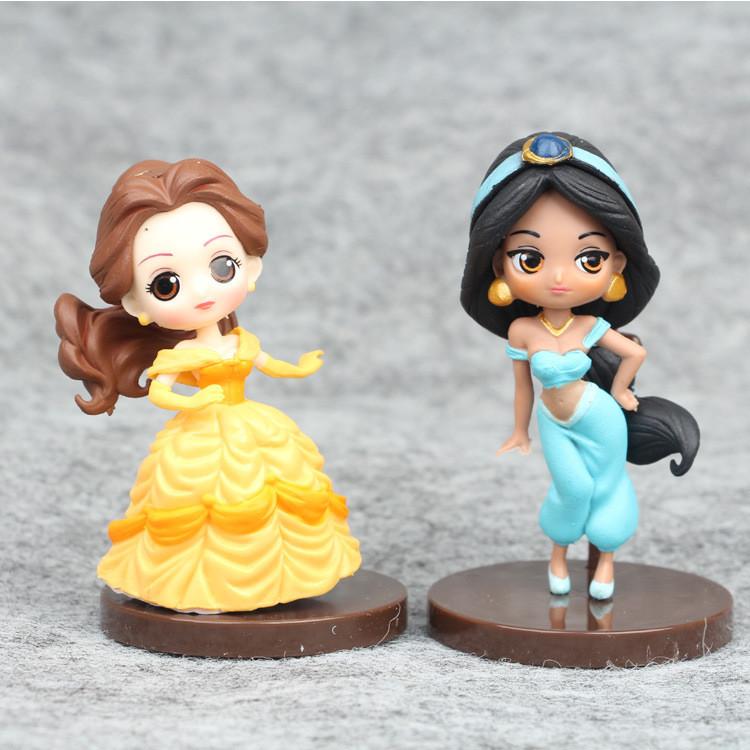 Adorable Pvc Fairy Tale Princess Figurines For Cake Decoration And Fun Playtime