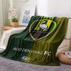 Coperta in Flanella con Stampa The Hague Football Club, Alta qualità Confortevole per Tutte le Stagioni, Arredamento per la Casa, Calore e Comfort