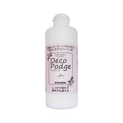 KIYOHARA Craft Gallery Tekutina na dekupáž, Všestranná, Velká, 300 ml, DEP-03L