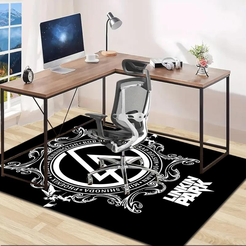 1pc Linkin Park2 Design Area Rug - Non-Slip, Soft & Cozy Floor Mat for Living Room, Bedroom, Office - Indoor/Outdoor Decorative Carpet