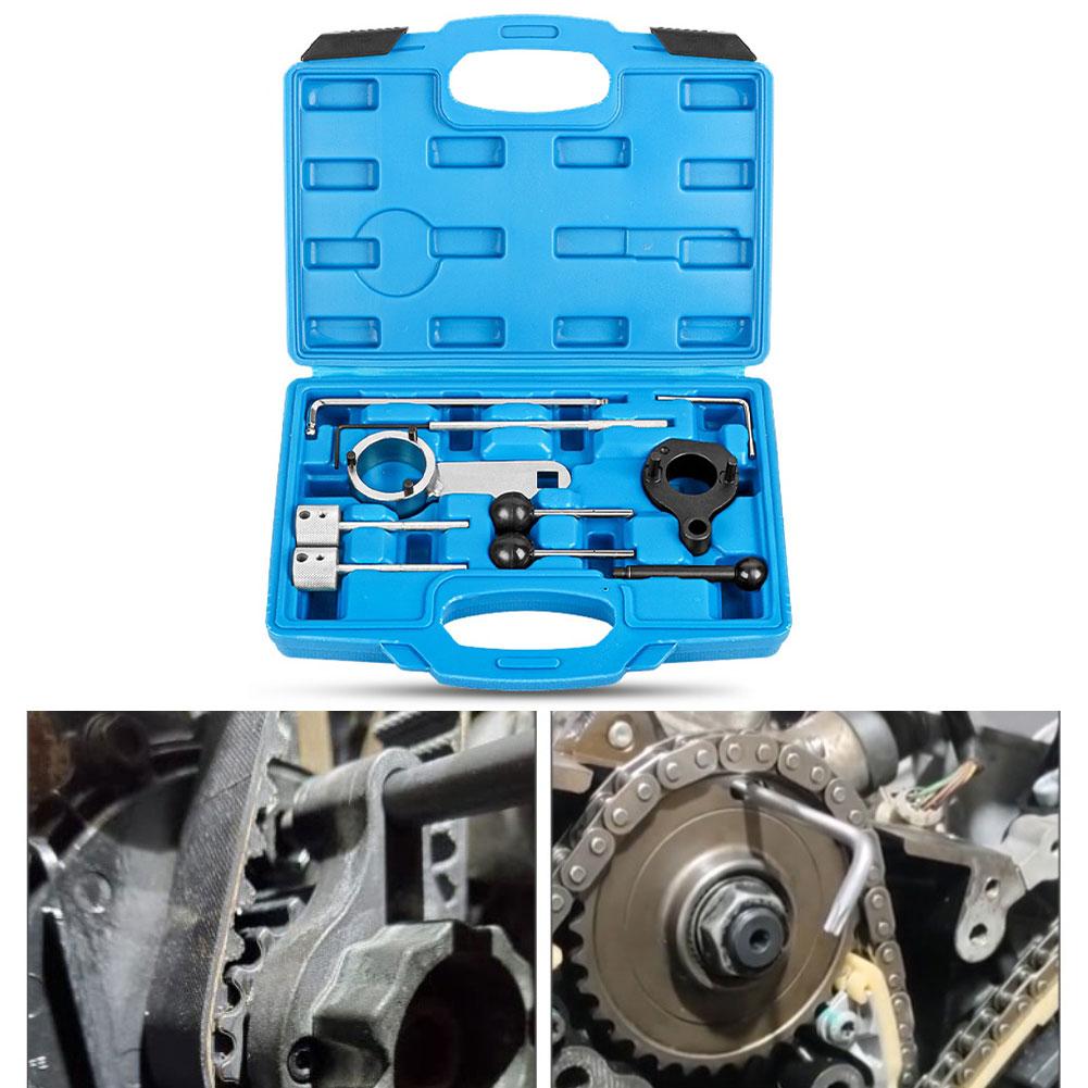 Kit di attrezzi per la fasatura del motore da 10 pezzi/set Per SKODA Per GOLF VII Per POLO Per A3 Per A4 Per A5, Per A6 Strumenti di riparazione auto