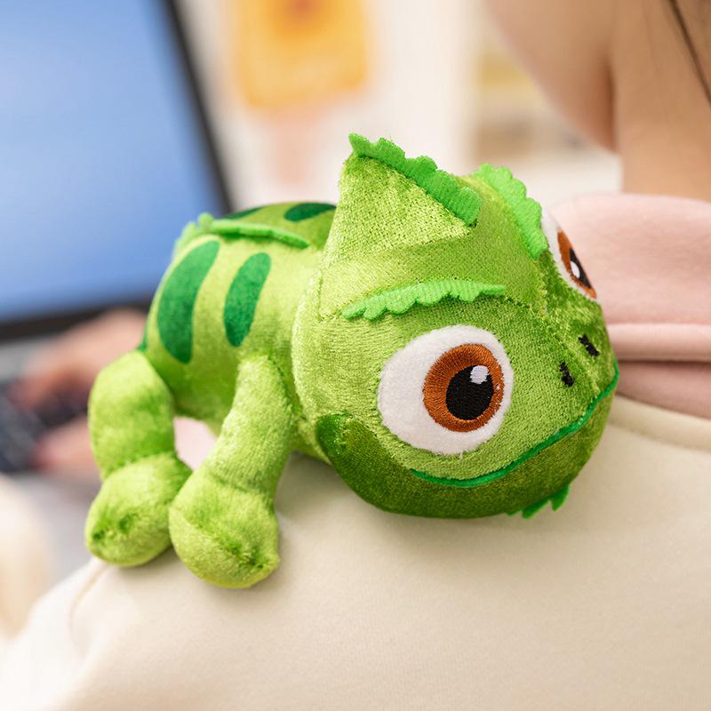 

Trendy One-Shoulder Lizard Plush Toy Matching Party Outfit 16 CM