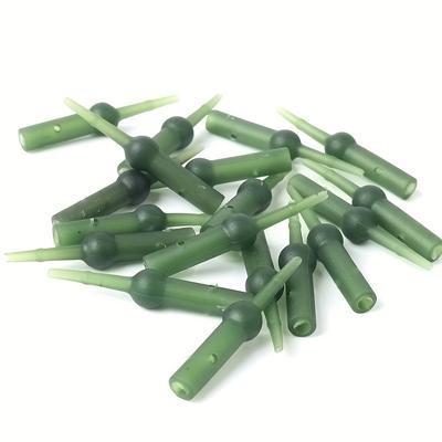 1set 50pcs Pointed Tail Tube Rubber Hose European Style Carp Fishing Bank Small Hose Tower Accessories