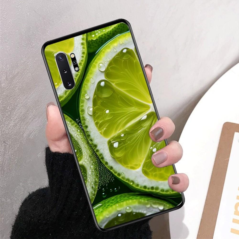 Fruit Lemon Phone Case For Samsung Note 8 9 10 20 Pro Plus Lite M 10 11 20 30 21 31 51 A 21 22 42 02 03