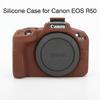 Silicone Case for Canon EOS R50 Mirrorless Camera - Protective Soft Shell Handbag for Photography