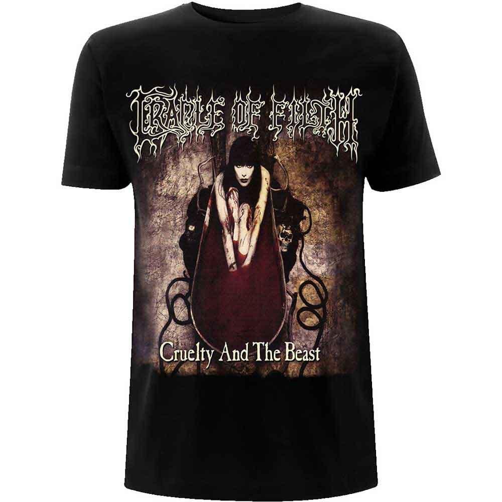 Cradle Of Filth  Cruelty And The Beast  Black T shirt - NEW OFFICIAL Unisex T-Shirt S