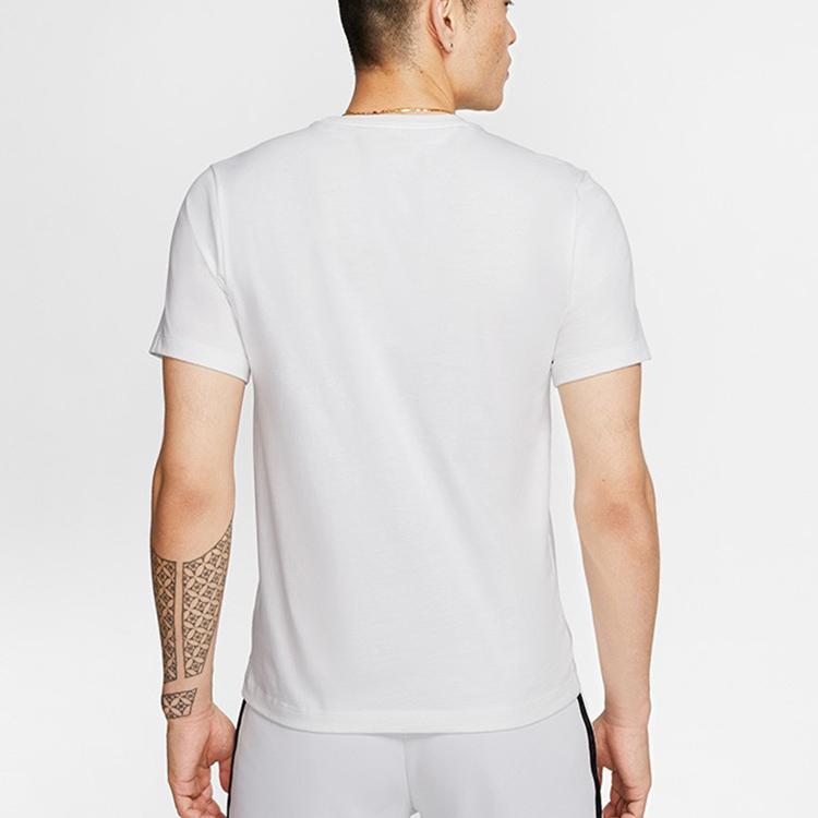 Nike Air Casual Sports Breathable Round Neck Short-Sleeved T-Shirt Men Tops White CT6533-100