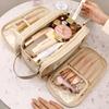 Damen Reise Kosmetiktasche Wasserdichte Make-up Aufbewahrungstaschen Organizer Große Kapazität Kosmetik Toilettenartikel Tasche Waschbare Hautpflege Tasche