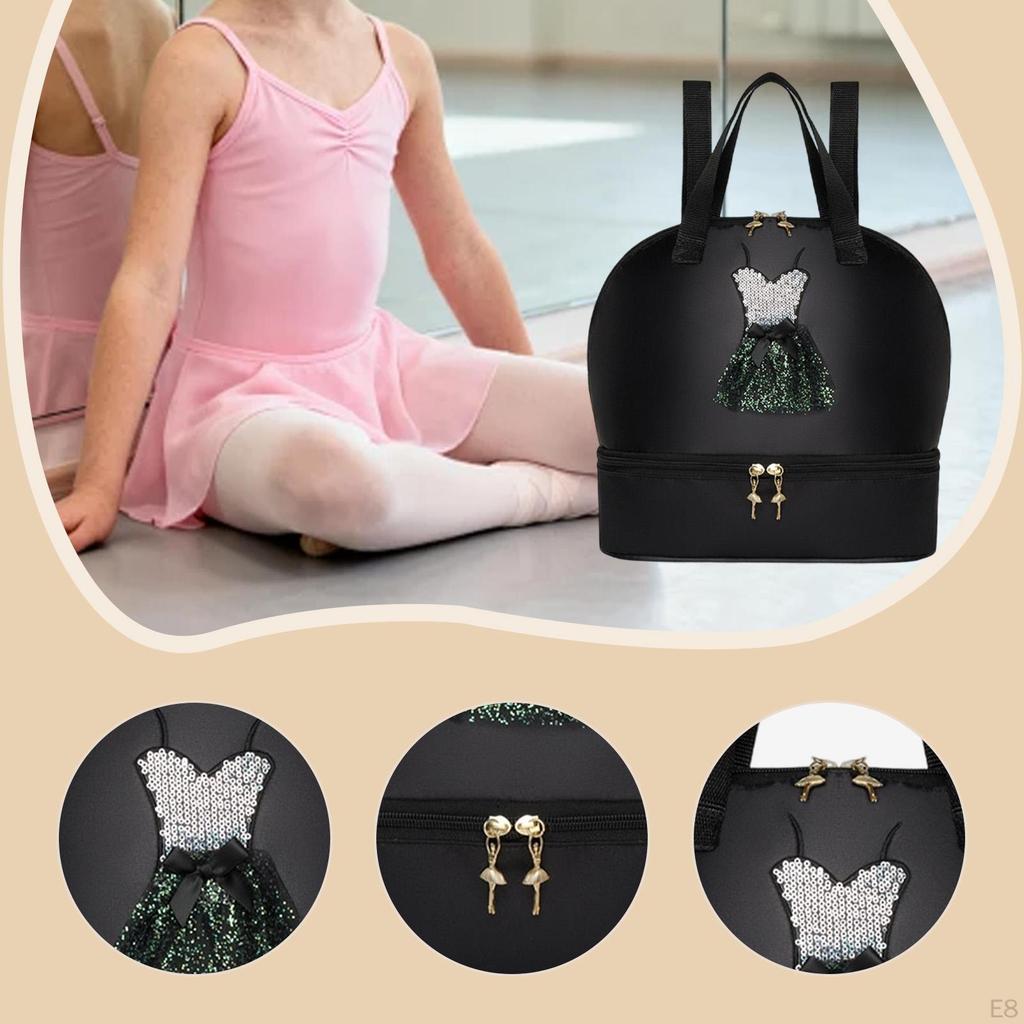 Ballet Dance Backpack Casual Daypack Bag for Birthday Gift Sports