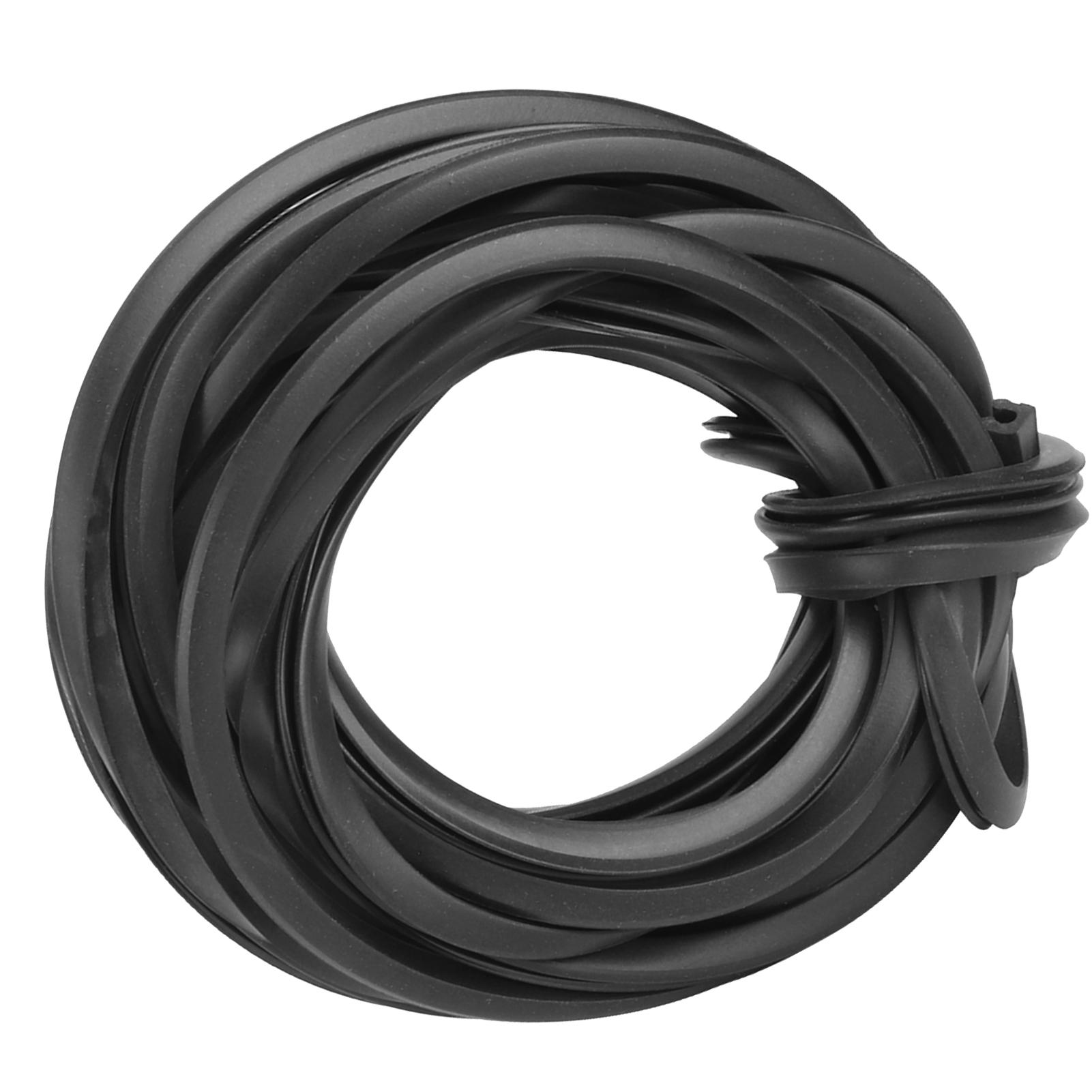 

Rubber Seal Strip Black Greenhouse Rubber Strip Glass Sealing Rubber Line Cable Greenhouse Accessory 105m 344ft 105m / 344ft