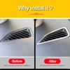 For Toyota Corolla E210    2022 12th Stainless Car A Pillar Air Outlet Bezel Trim Ring Frame Stickers Accessories
