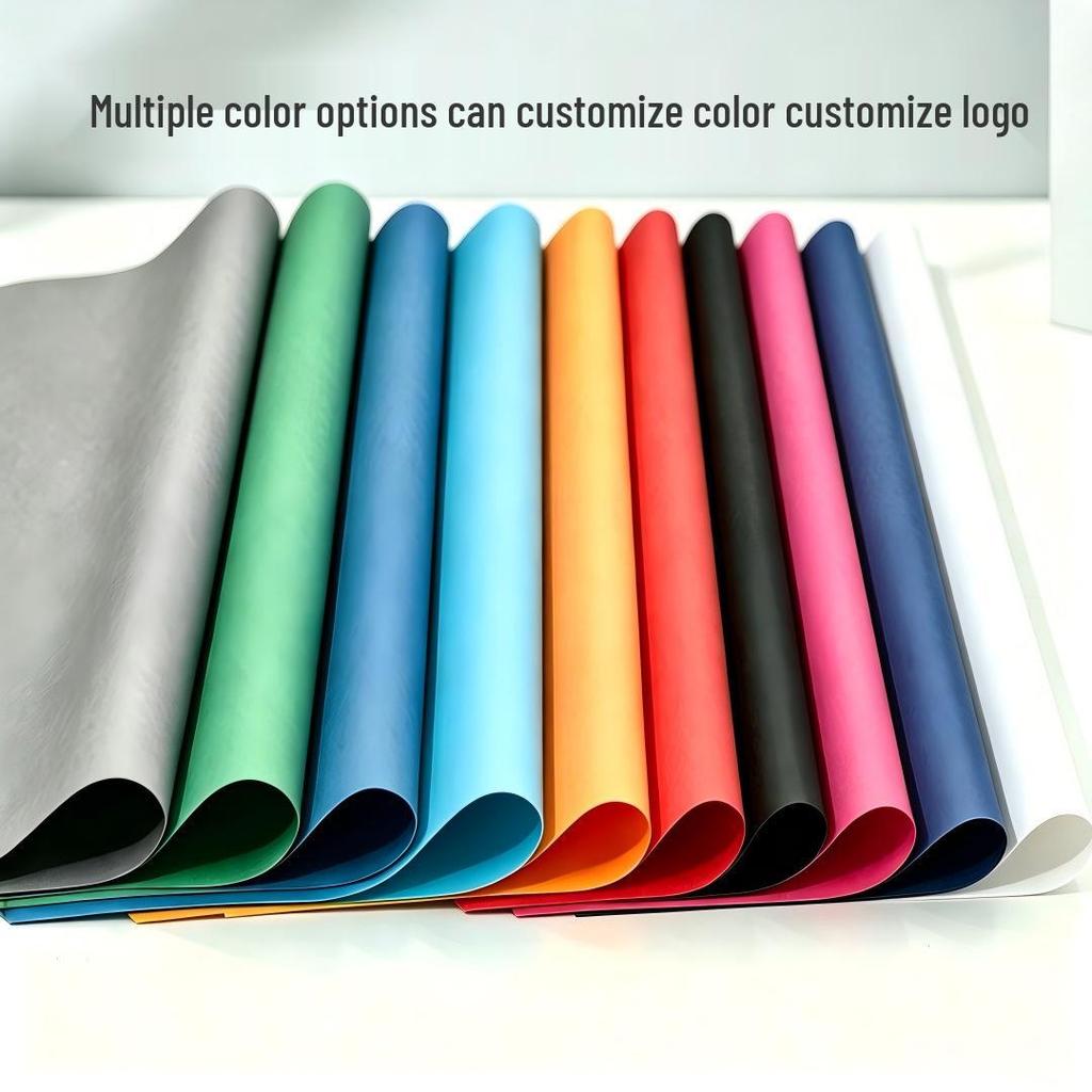 Solid Color Kids Silicone Placemat - Waterproof, Oilproof, Heat-Resistant Rectangular Dining Mat