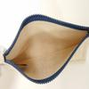 Used 9212 Nu Maran Beach Bag 7924 Graphic Tartan Orange Camel Knotboard Screen Print Cotton Unisex from Japan AUTHENTIC