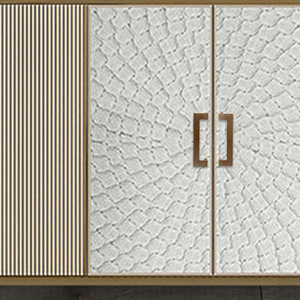 Pair Antique Metal Cabinet Pulls Vintage Drawer Handles Personalizes Home Decoration Upgrades for Bathroom & Dresser