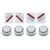 Set of Creality A1 Mini 3D Printer Accessories: White, Plastic & Rubber Essentials