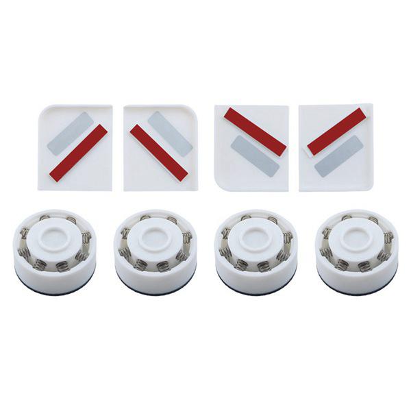 Set of Creality A1 Mini 3D Printer Accessories: White, Plastic & Rubber Essentials