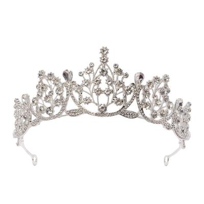 Vară stil nou nu se decolorează ușor boem retro aliaj stras tiară coroană accesorii de mireasă
