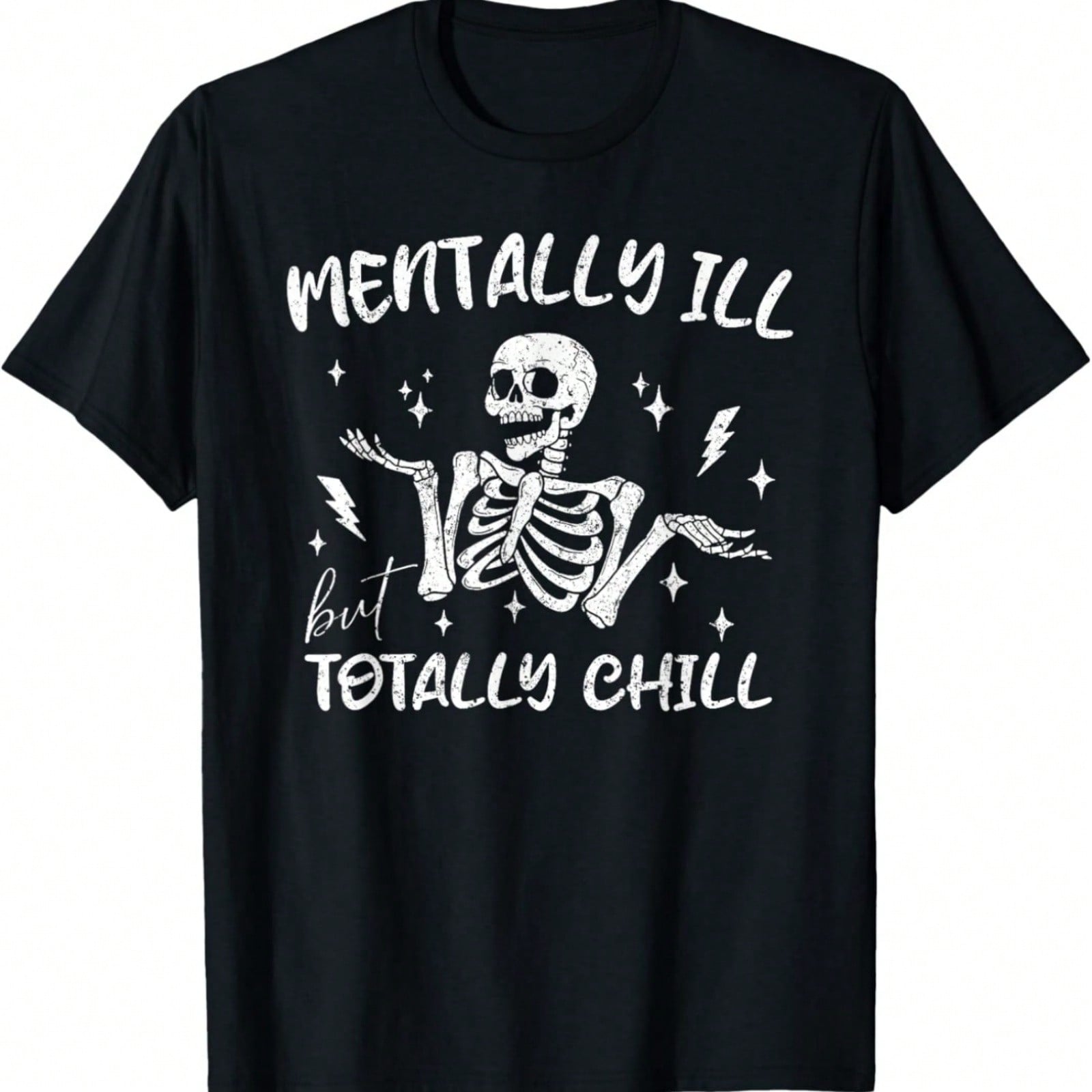 tally Ill But Still Chill T-Shirt S разноцветный