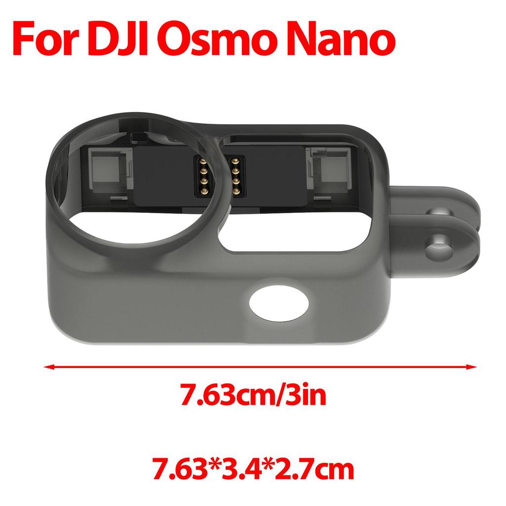Protective Frame Case for DJI Osmo Nano Anti-scratch with Expansion Magnetic Interface Quick Release PC Protector for Osmo Nano