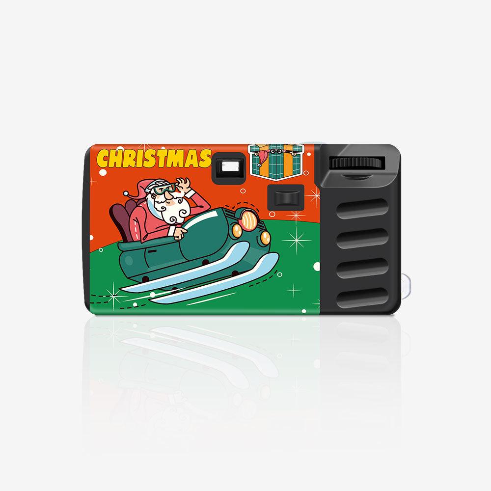 Trendy Half-Frame Disposable Film Camera with Custom LOGO for Christmas