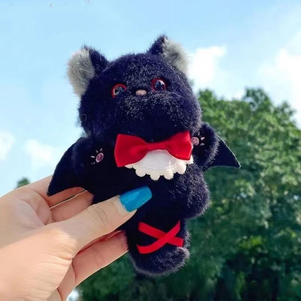 Cute Cartoon Cat Plush Doll Toy Fluffy Mini Plush Keychain Simulation Cat Plush Toy  Plush Toy