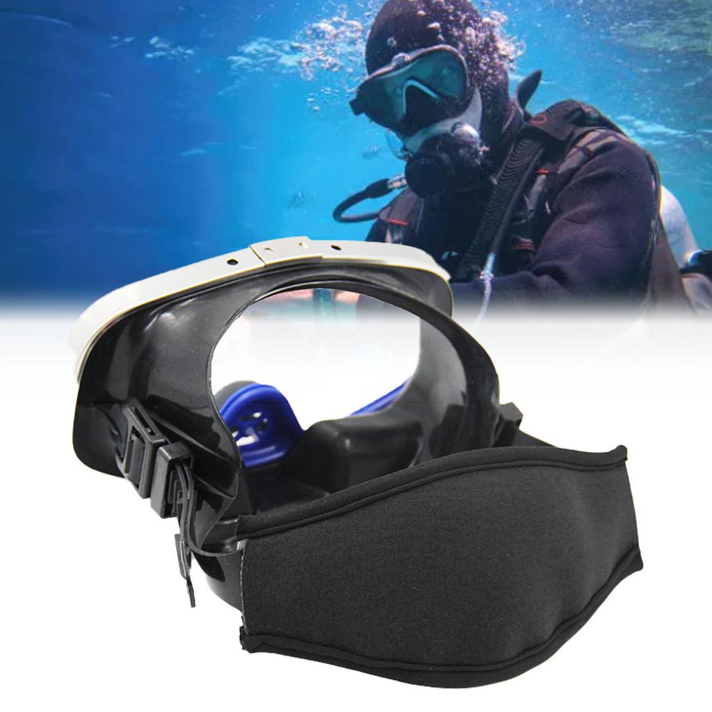 Tauch-Klettarmband-Abdeckung Doppellagiges Neopren Tauch-Haarschutz-Wickel für Wassersport