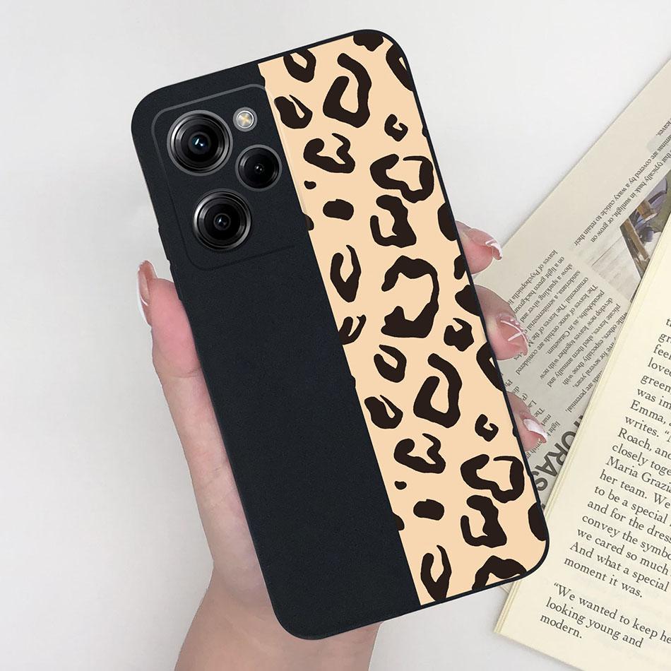 Cell Phone Case For Xiaomi Poco X5 Pro 5G Trendy Pattern Silicone Protective Matte Cover For PocoX5 X 5 X5Pro Capa Funda Bumper