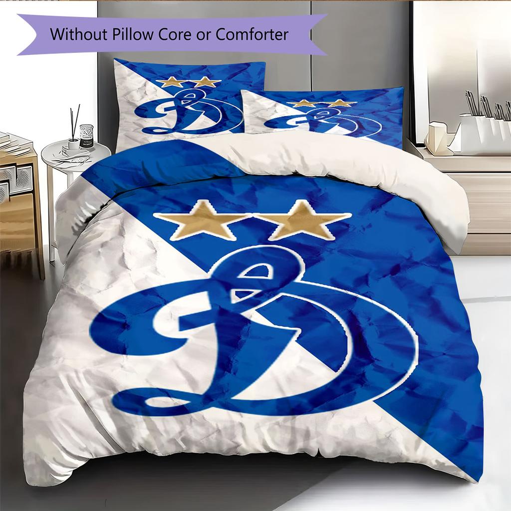 Dynamo Moscow Valor Bedding Quilt Set Quilt Cover Pillowcase Home Decoration Birthday Gift (1 * duvet cover + 2 * pillowcase, without core)