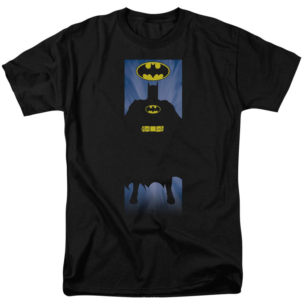 26 Batman Block T Shirt Licensed Comic Book Tee Black Unisex T-Shirt XXXL