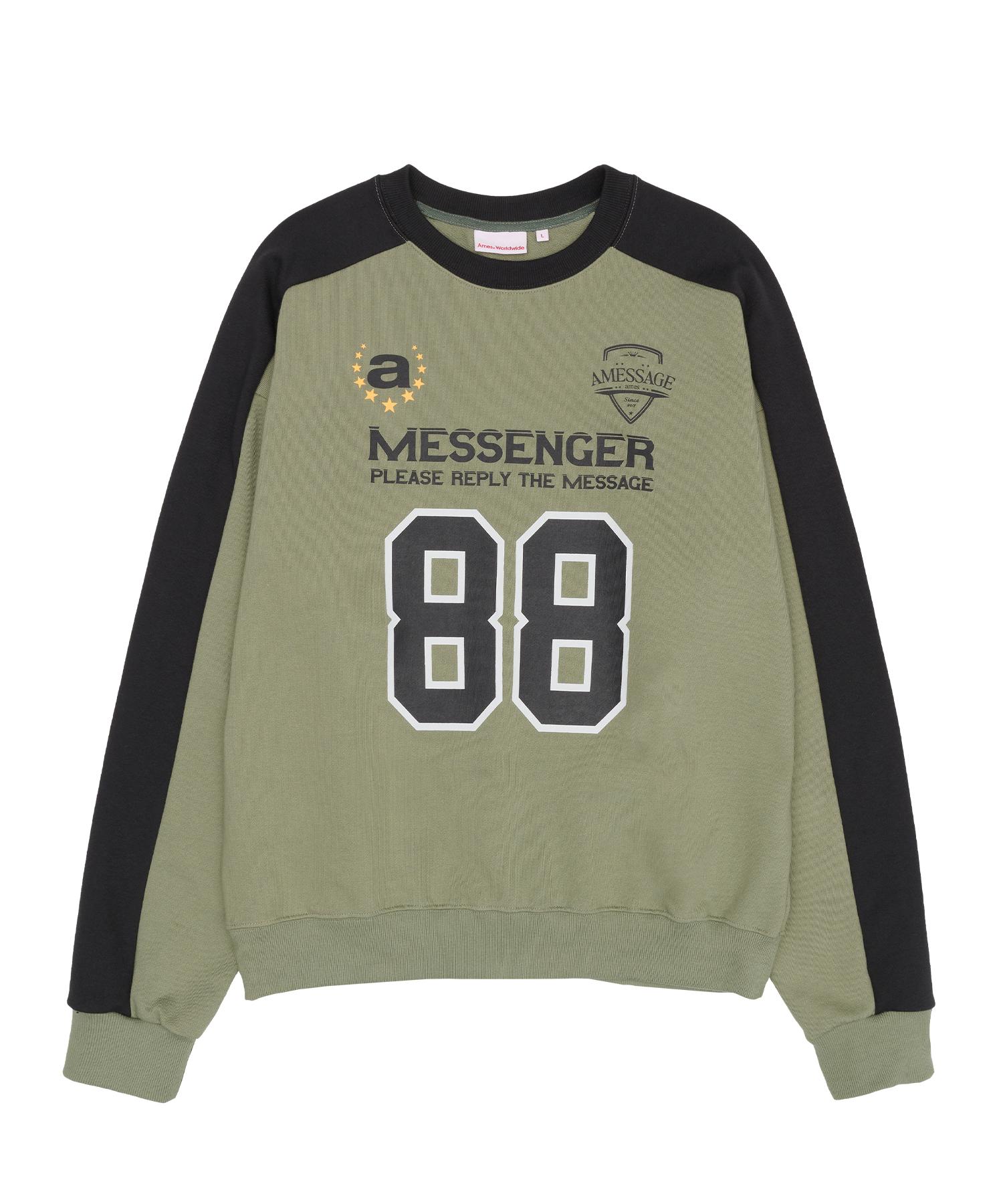 Свитшот Ames Worldwide Numbering Хаки (Am2Esum443A) Khaki L