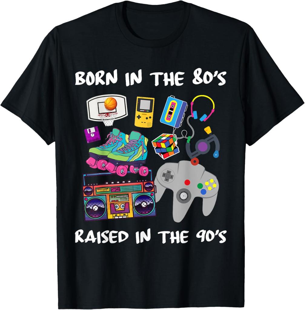 Born In the 80s Raised In the 90s TShirt