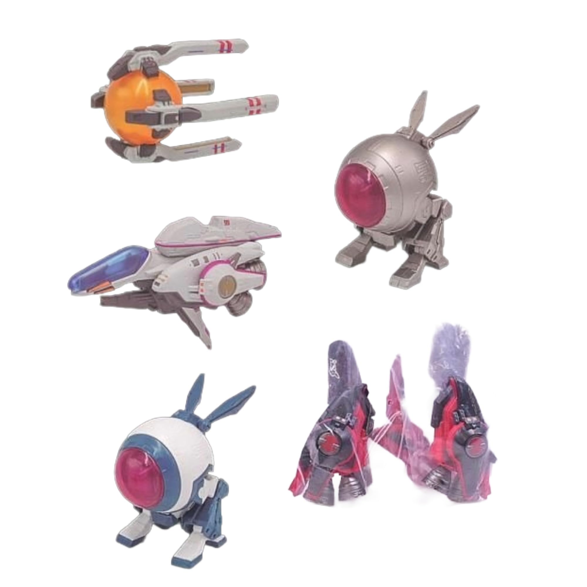 

Toys Cabin FINAL2 Dimensional Fighter Collection x Complete Set of Gachapon Capsule Toy R-TYPE 1/180 Vol.1 5,