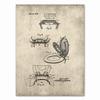 Bathroom Patent Vintage S Prints ,Toilet Roll,Cistern,Lavatory Design,Loo Canvas Painting Blueprints Home Wall Art Decor